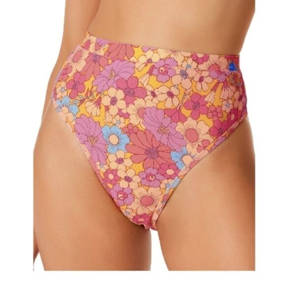 Jessica Simpson Floral Rendezvous
High Waisted Swim Bottoms - Flax Multi Large - Picture 2 of 8